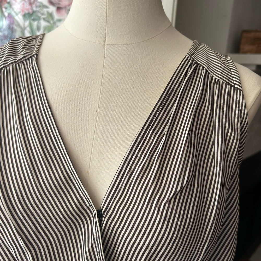 Zara vintage retro dress 100% rayon drop waist - Picture 3 of 13